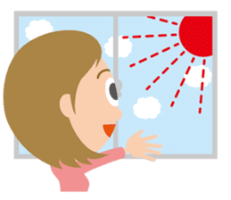 Nice woman Sakura sticker #3173032