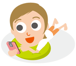 Nice woman Sakura sticker #3173043