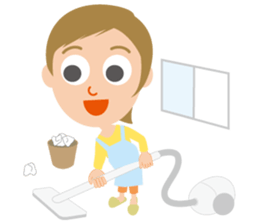 Nice woman Sakura sticker #3173045