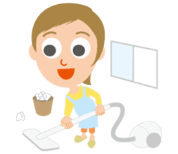 Nice woman Sakura sticker #3173045