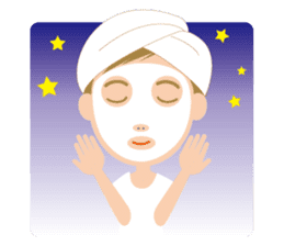 Nice woman Sakura sticker #3173049