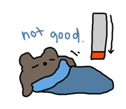 daijyobu kuma-san sticker #3173883