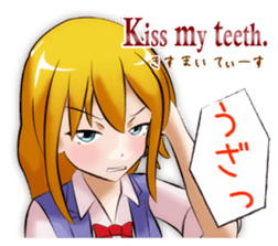 English and Japanese Conversation sticker #3173942