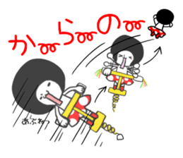 Surreal girl sticker #3174382