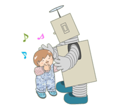 Help robot sticker #3174621