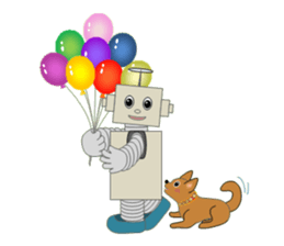 Help robot sticker #3174624