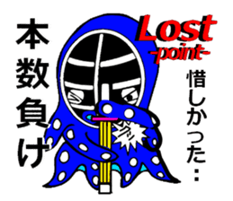 Octopus swordsman sticker #3175017
