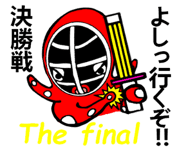 Octopus swordsman sticker #3175026