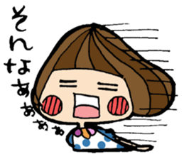 helmet girl's sticker sticker #3175295