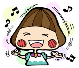 helmet girl's sticker sticker #3175300