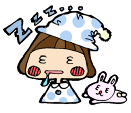 helmet girl's sticker sticker #3175305