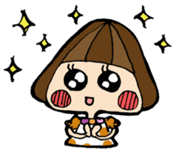 helmet girl's sticker sticker #3175309