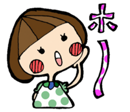 helmet girl's sticker sticker #3175310