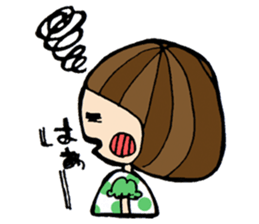 helmet girl's sticker sticker #3175315