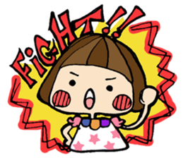 helmet girl's sticker sticker #3175316