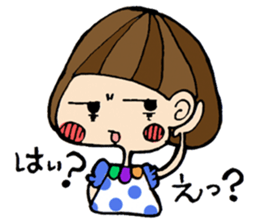 helmet girl's sticker sticker #3175324