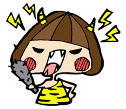 helmet girl's sticker sticker #3175328