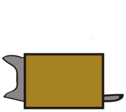 Russian Blue Cat Mia sticker #3175434