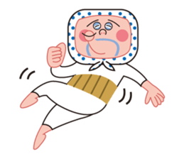 Okame and Hyottoko sticker #3176589