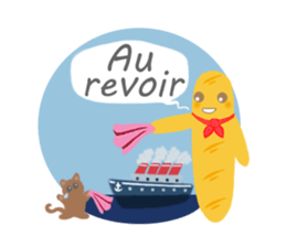 Mr. Baguette sticker #3176972