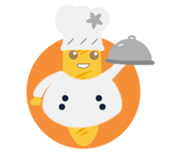 Mr. Baguette sticker #3176976