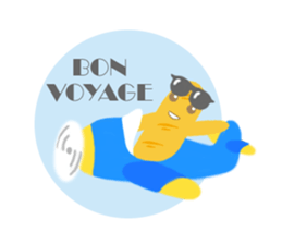 Mr. Baguette sticker #3176977