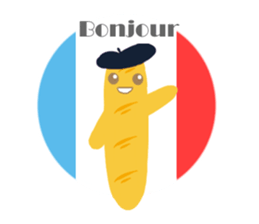 Mr. Baguette sticker #3176978
