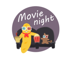 Mr. Baguette sticker #3176984