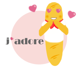 Mr. Baguette sticker #3176990