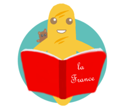 Mr. Baguette sticker #3176993