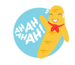 Mr. Baguette sticker #3176994