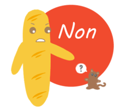 Mr. Baguette sticker #3176997