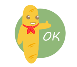Mr. Baguette sticker #3176998