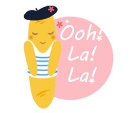 Mr. Baguette sticker #3176999