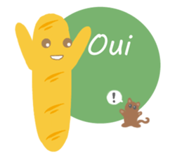 Mr. Baguette sticker #3177000