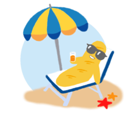 Mr. Baguette sticker #3177003