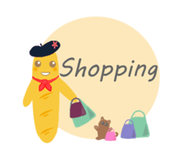 Mr. Baguette sticker #3177007
