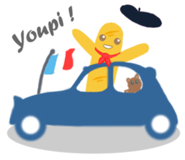 Mr. Baguette sticker #3177010