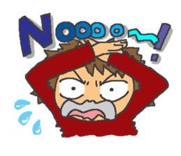 Over Reaction Girl sticker #3177054