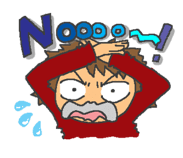 Over Reaction Girl sticker #3177054