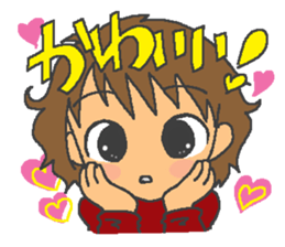 Over Reaction Girl sticker #3177056