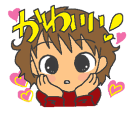 Over Reaction Girl sticker #3177056