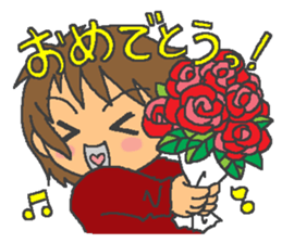 Over Reaction Girl sticker #3177058