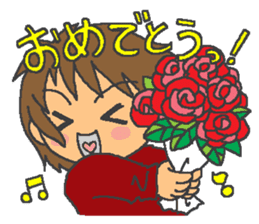 Over Reaction Girl sticker #3177058