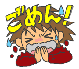 Over Reaction Girl sticker #3177059