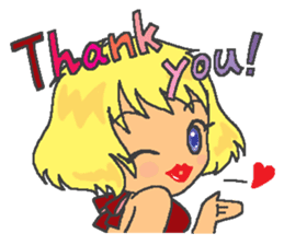 Over Reaction Girl sticker #3177069