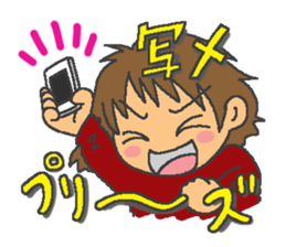 Over Reaction Girl sticker #3177070