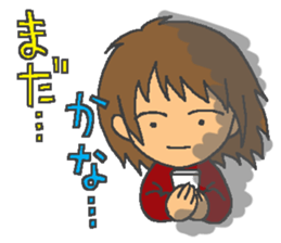 Over Reaction Girl sticker #3177071