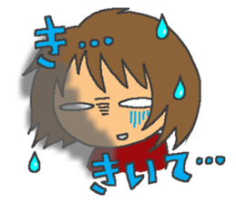 Over Reaction Girl sticker #3177073