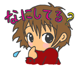 Over Reaction Girl sticker #3177081